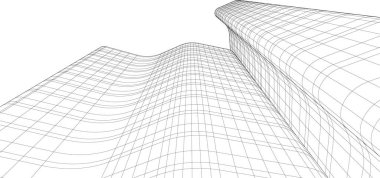 çizgili mimari duvar kağıdı, dijital arkaplan