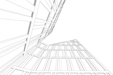 çizgili mimari duvar kağıdı, dijital arkaplan