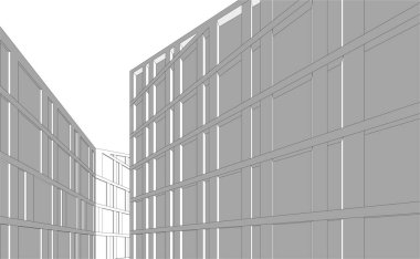 soyut mimari duvar kağıdı, dijital arkaplan