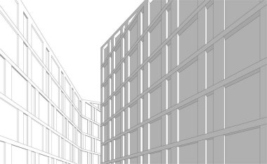 soyut mimari duvar kağıdı, dijital arkaplan