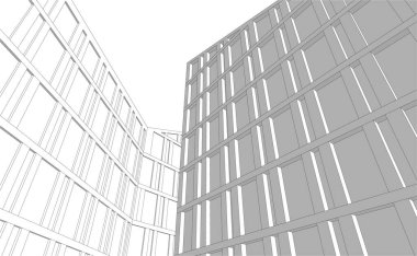 soyut mimari duvar kağıdı, dijital arkaplan