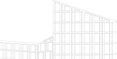 çizgili mimari duvar kağıdı, dijital arkaplan