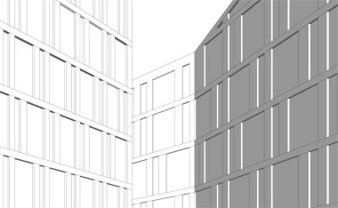 soyut mimari duvar kağıdı, dijital arkaplan