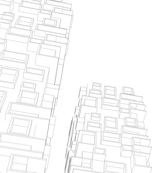 建築用壁紙やデジタル背景 — ストックベクタ