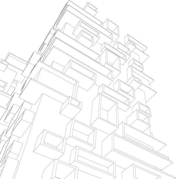 建築用壁紙やデジタル背景 — ストックベクタ