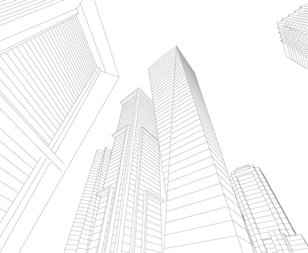 Lemované Architektonické Tapety Digitální Pozadí — Stockový vektor