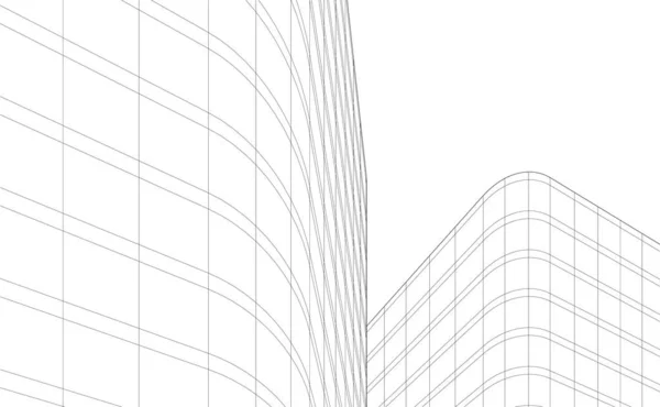 Подкладка Архитектурные Обои Цифровой Фон — стоковый вектор