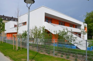 Mimari manzarası, şehir sokak manzarası