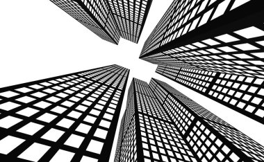 soyut mimari duvar kağıdı, dijital arkaplan