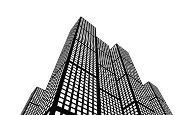 3d mimari proje, dijital duvar kağıdı