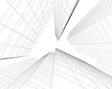 soyut mimari duvar kağıdı, dijital arkaplan