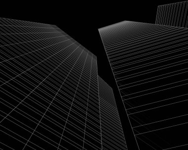 çizgili mimari duvar kağıdı, dijital arkaplan