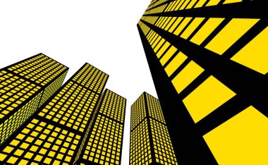 soyut mimari duvar kağıdı, dijital arkaplan