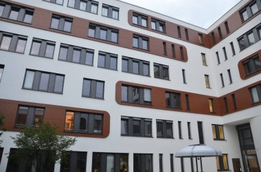 Mimari çekim, modern şehir mimarisi