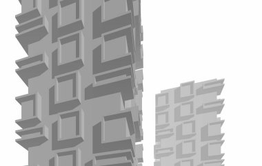 3d mimari proje, dijital duvar kağıdı