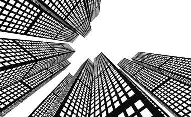 soyut mimari duvar kağıdı, dijital arkaplan