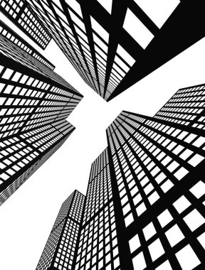 soyut mimari duvar kağıdı, dijital arkaplan