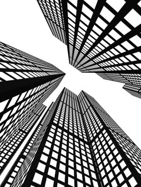 soyut mimari duvar kağıdı, dijital arkaplan