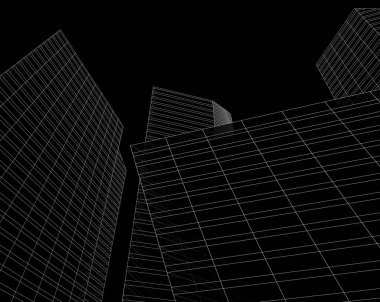 soyut mimari duvar kağıdı, dijital arkaplan