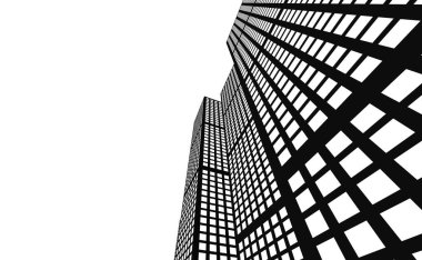 soyut mimari duvar kağıdı, dijital arkaplan