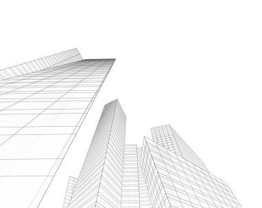 soyut mimari duvar kağıdı, dijital arkaplan