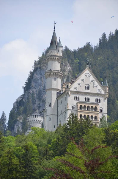 Eski Kale Binası Manzarası Yeşillik Almanya — Stok fotoğraf