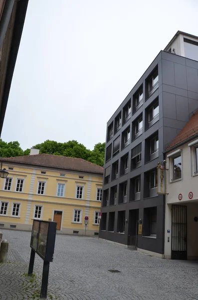 Architectuur Reis Schot Stad Straat Scene — Stockfoto