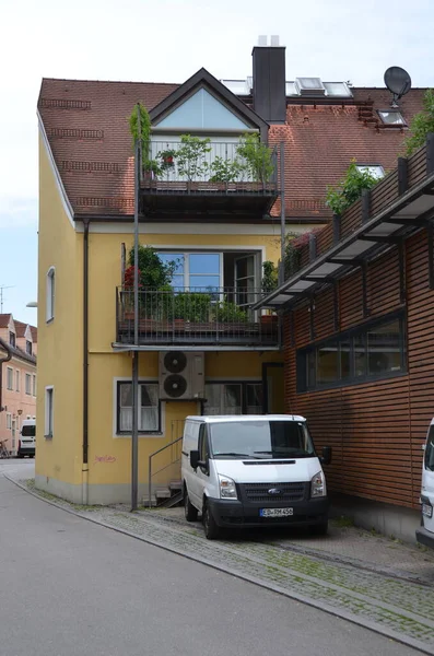 Architektur Reise Schuss Stadt Straßenszene — Stockfoto