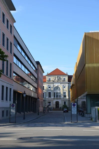 Straßenszene Der Stadt Architekturreise Gedreht — Stockfoto