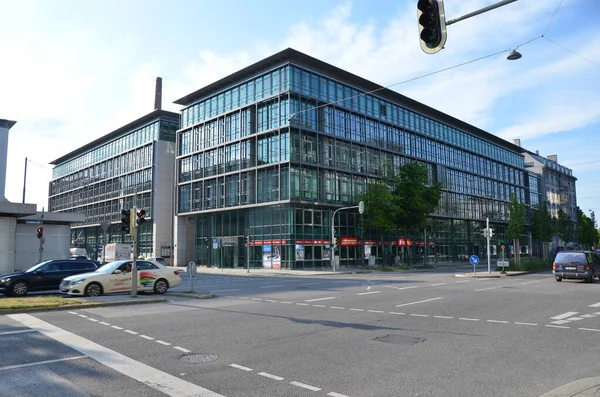 Straßenszene Der Stadt Architekturreise Gedreht — Stockfoto