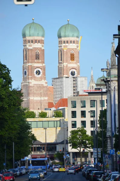 Miasto Ulica Scena Architektura Podróży Strzał — Zdjęcie stockowe