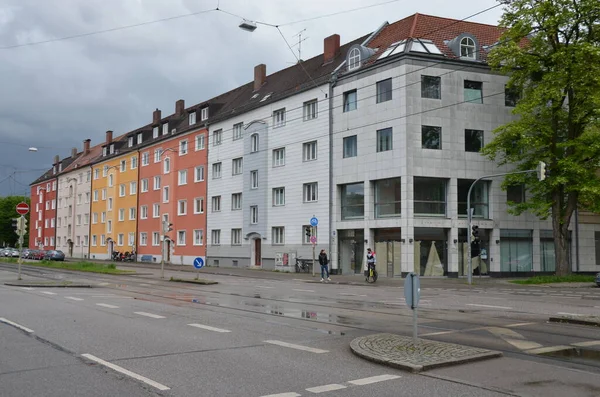 Architectuur Reis Schot Stad Straat Scene — Stockfoto