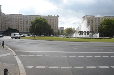 Şehir sokak sahnesi, mimari seyahat çekimi.