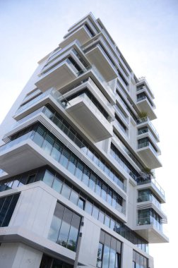 Mimari çekim, modern şehir mimarisi