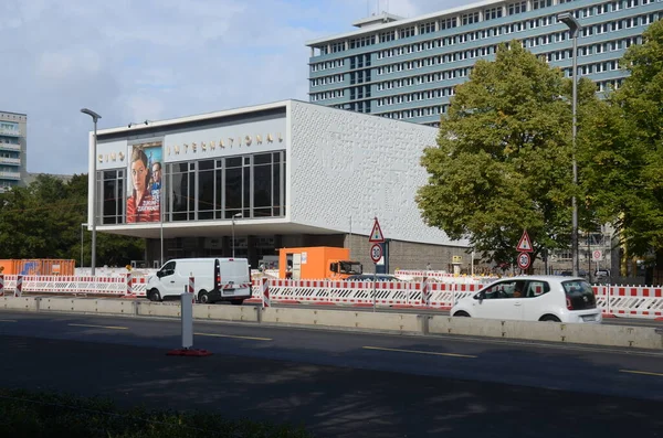 Berliner Straßenszene Mit Autos Deutschland — Stockfoto