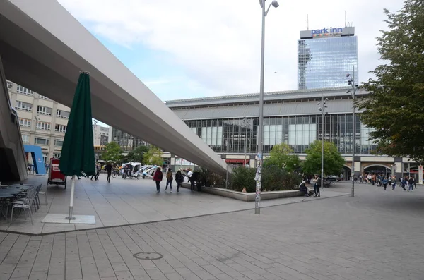 Gün Işığında Şehir Caddesi Manzarası — Stok fotoğraf