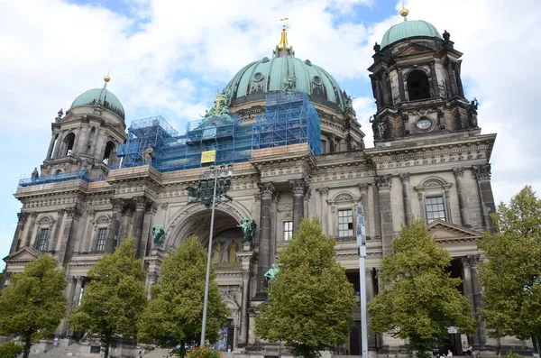 Γραφική Άποψη Του Berliner Dom Βερολίνο Γερμανία — Φωτογραφία Αρχείου