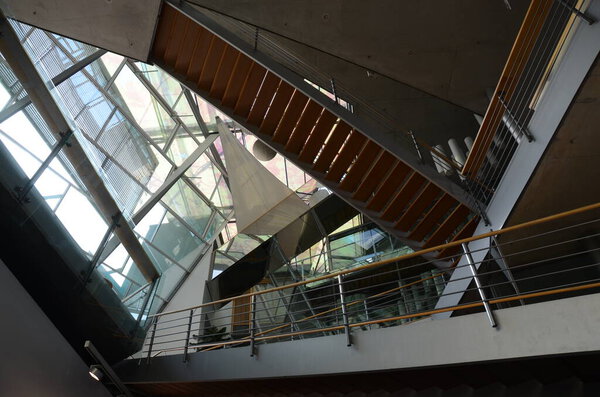 архитектурный снимок, современная городская архитектура