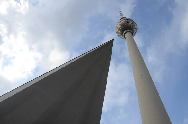 Architectonische Opname Uitzicht Toren Lucht — Stockfoto