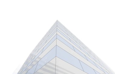 minimal 3d mimari proje, mimari sanat