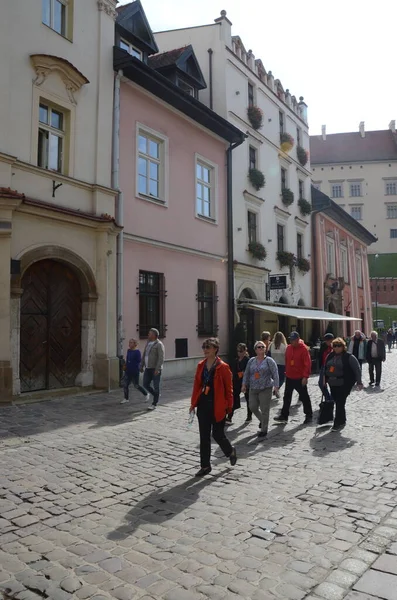 Utsikt Över Stadens Gata Scen Dagsljus — Stockfoto