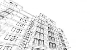 en küçük 3d mimari şekillerin taşınması