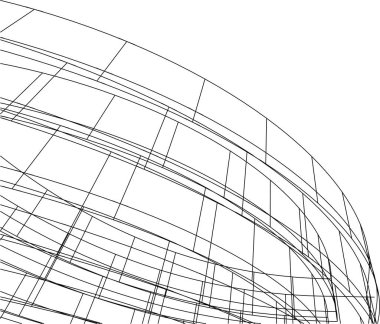 soyut mimari duvar kağıdı, dijital arkaplan