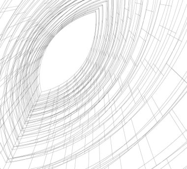 soyut mimari duvar kağıdı, dijital arkaplan