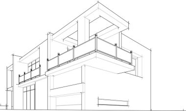 soyut mimari duvar kağıdı, dijital arkaplan