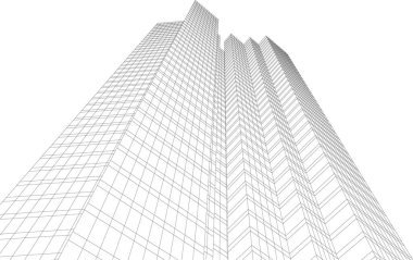 soyut mimari duvar kağıdı, dijital arkaplan