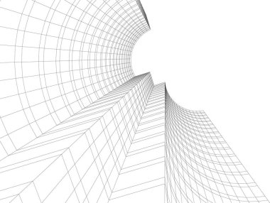 soyut mimari duvar kağıdı, dijital arkaplan