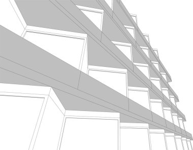 soyut mimari duvar kağıdı, dijital arkaplan