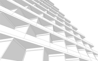 soyut mimari duvar kağıdı, dijital arkaplan