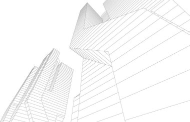 soyut mimari duvar kağıdı, dijital arkaplan